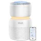LEVOIT Air Purifier for Baby with White Noise Sound Machine and Blue-Light-Free Night Light in Bedroom, HEPA Filter Removes Ultrafine Particle, AHAM VERIFIDE, 5 Air Quality Monitor, Smart WiFi, Sprout
