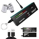 HMKIS Diamond Tester Pen with 60X Jewelry Loupe (Non-Rechargeable)