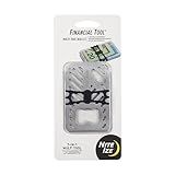 Nite Ize Financial Multi Tool Wallet - Stainless Steel 7-in-1 Multi Tool - Travel Wallet for Men & Women - Bottle Opener, Screwdriver, Rulers & More - Silver