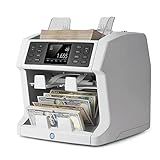 Safescan 2985-SX Money Counter Machine with Counterfeit Detection, Multi-Currency, Mixed Denomination, Bank Quality, High-Speed Counts and Sorts 1,200 Bills per Minute, 7 Point Counterfeit Check