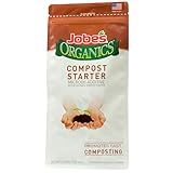 Jobe's Organics Fast Acting Granular Fertilizer Compost Starter, Easy Plant Care Compost Accelerator, 4 lbs Bag