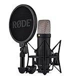 RØDE NT1 5th Gen Studio Condenser Microphone, XLR + USB-C, Silver