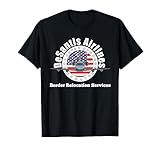 Funny DeSantis Airlines - Border Relocation Services T-Shirt