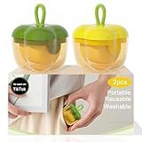 Portable Mini Lint Rollers for Dog Cat Hair, Washable Hair Remover for Cleaning Various Dust and Debris, Sticky Roller Reusable Lint Remover for Travel, Eco-Friendly Compact Design