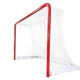 Skywalker Sports Competitive Series 6’ x 4’ Hockey Goal, White/Red (SSHG6400)