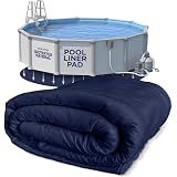 Shop Square 24-Foot Pool Liner Pad for Above Ground Pools - Under Padding, Above Ground Pad, Puncture Protection, Extend Liner Life, Durable Geotextile Material