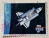 US Postal Service Stamp 1995 $3.00 Priority Stamp with Space Shuttle Challenger NH #2544