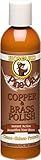 Howard Products Copper and Brass Cleaner and Polish - Pine-Ola Formula, 8-Ounce - Brass Cleaner and Polish, Copper Cleaner and Polish, Brass Polish