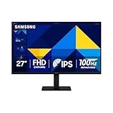 SAMSUNG 27" (S30GD) Essential Monitor with IPS Panel and Tilt Only Stand, 100Hz Refresh Rate, Ergonomic Design, Advanced Eye Care, Game Mode, LS27D304GANXZA