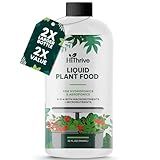 32oz Aeroponics & Hydroponics Liquid Plant Food - Up to 96 Feedings - Rich in Hydroponic Nutrients, Ideal Hydroponic Plant Food & Liquid Fertilizer for Indoor and Outdoor Hydroponics Growing Systems