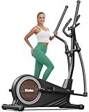 Niceday Elliptical Exercise Machine, Elliptical Machine for Home, Elliptical Training Machine with 15.5IN Stride, Magnetic Elliptical Trainer with16 Resistance Levels, 400LBS Loading Capacity Black