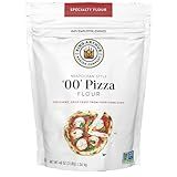 King Arthur 00 Pizza Flour: Premium Non-GMO American Wheat for Perfect Neapolitan-Style Crust - Finely Milled for Authentic Italian Pizza at Home - Ideal for Crispy, Chewy Pizzas (3 lbs)