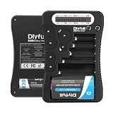Dlyfull Battery Tester for AA AAA C D 9V, Button Cell & Household Batteries