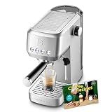 CASABREWS 3700 Essential Stainless Steel Espresso Machine with Steam Wand