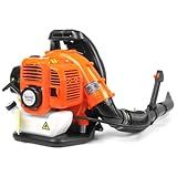 NEOTEC 52cc Gas Backpack Leaf Blower 2-Stroke Enginee 564 CFM 216 MPH,2-Cycle,Ergonomic Harness System,Low Vibration and Cruise Control Powerful Gas Blowers for Lawn Yard Care-Gifts for Dad