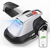 eufy E15 Robot Lawn Mower,Max 0.2 Acres,Wireless Robot Mower with Auto Mapping,Vision Navigation,Multi-Zone Management,Robotic Lawnmower with AI Obstacle Avoidance,APP Control,18°Slope,Cut Height1-3"