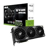 ASUS TUF GeForce RTX™ 5070 12GB GDDR7 OC Edition Graphics Card, NVIDIA, Desktop (PCIe® 5.0, HDMI®/DP 2.1, 3.125-Slot, Military-Grade Components, Protective PCB Coating, Axial-tech Fans)