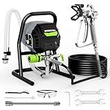 WORKPRO 700W Airless Paint Sprayer, 2900PSI High Efficiency