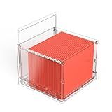 UMAIL File Box,Hanging File Organizer,Portable Storage Bins with Lids,Letter-size File Holder File Cabinet for Office/Home/Decor No Folders(1pack