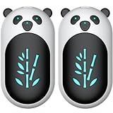 Hand Warmers Rechargeable 2 Pack, 6000mAh Electric Hand Warmer Reusable, 20Hrs Long Heating, Portable Pocket Heater Handwarmer for Women Men, Outdoor Camping, Hunting Gear