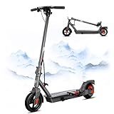 Electric Scooter Adults 8.5" Tires, 23 MPH Top Speed, 20 Miles Long Range, 600W Peak Motor, Foldable E-Scooter with Rear Suspension,APP