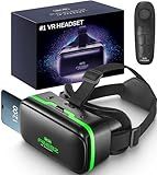 FEEBZ 3D VR Headset for Kids 2.0 + Android Remote - for iPhone & Android Phones | with 3D VR Videos & Apps Links | Virtual Reality Goggles Set for Beginners