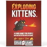 Exploding Kittens Grab and Game, 2-4 Players, Ages 7+, Pocket Version