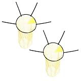 simarro 2 Pack Soccer Goal Target Net Practice Net Bags, 3 in 1 Soccer Training Net Corner Soccer Train Goal for Ball Football Shooting Accuracy Practice Equipment