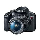 Canon EOS Rebel T7 DSLR Camera EF-S 18-55mm f/3.5-5.6 is II Lens Kit, 24.1 Megapixel CMOS (APS-C) Sensor, Full HD Videos, Built-in Wi-Fi, Beginner Photographers, Digital Camera, Black