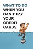 What To Do When You Can't Pay Your Credit Cards: A Simple Guide to Your Options When You're Struggling With Credit Card and Loan Debts