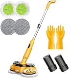 Electric Spin Mop M2, 5000mAh, 110-Min Runtime, 800RPM Cordless Power Mop