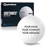 TaylorMade Custom Distance+ Personalized Golf Balls