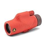 Nocs Provisions Zoom Tube 8x32 Monocular Telescope | Lightweight, Compact, 8X Magnification, Wide Field of View for Bird Watching, Hunting, Hiking, Camping, and Other Outdoor Activities - Red