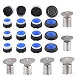 SNUTUYA 16 pcs Faucet Cache Aerators with 6 Pcs Faucet Aerator Key Cache Aerators Replacement Inserts for Sink M16.5 18.5 21.5 24 mm for Bathroom or Kitchen