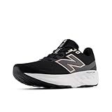 New Balance Women's Fresh Foam 520 V9 Running Shoe, Black/Castlerock/Metallic Rose, 11 XW