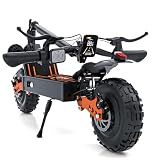 Electric Scooter for Adults, 4000W Peak Dual Motors, Up to 37 MPH & 70 Miles Range, 48V 32Ah Battery, 11" All-Terrain Tires, NFC Unlock, Foldable Off-Road E-Scooter, Dual Suspension for Commuting