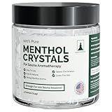 Northwood Sauna - Sauna Menthol Crystals - 100% Pure & Natural - Cooling Aromatherapy Scent & Ice Sensation - 4 Ounces