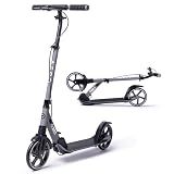 AERO MOBILITY Big Wheel Kick Scooter for Kids 8-12, Teens & Adults