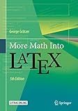 More Math Into LaTeX