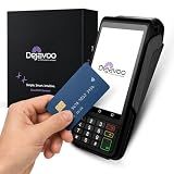8 Seconds Processing P1: Touchscreen Credit Card Machine - WiFi & 4G POS with Built-in Receipt Printer