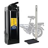 CXZCXZ 48V 20Ah/10Ah E-Bike Battery,250W/350W/500W/700W/900W/1000w Lithium Battery for Folding Electric Bikes,Ebike Replacement Batteries with 2A Fast Charger,Safety Lock (48V20AH(250W-1000W)
