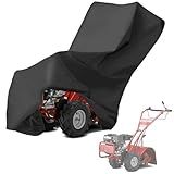 YHINGG Gas Rototiller Cover Waterproof Oxford Cloth Rear Tine Tiller Cover Tiller Accessories Tear-Resistant 46Lx22Wx17H(front)