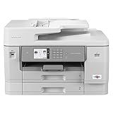 Brother INKvestment Tank Color All in One Printer for Small Business with 11 x 17 in Scanning, Wireless Printing, and Triple Layer Security - Up to 1-Year of Ink Included (MFC-J6955DW)