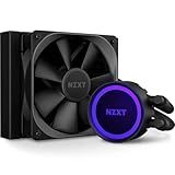 NZXT Kraken 120 - All-in-One RGB CPU Liquid Cooler - Infinity Mirror Design - Powered by CAM