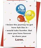 Mcduldul Adoption Day Greeting Cards | Adoption Card from Adoptive Parents | Congratulatory Adoption Gifts Ideas