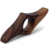 TILISMA Book Page Holder – Handmade Natural Walnut Thumb Bookmark - Novel Reading Accessories Gifts for Readers, Book Lovers Gifts, Bookworm Gifts, Literary Gifts - Reading Accessories (Medium 0.86")