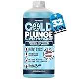 Durabasics 3in1 Cold Plunge Water Treatment – Helps Maintain Clear, Fresh-Looking Water | Cold Plunge Cleaner & Water Stabilizer | 32-Week Supply | Easy to Use | Ice Bath Water Treatment – 32 oz