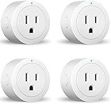 ExIoTy Smart Plug, Works with Alexa, Simple Setup with One Voice Command, Remote Control, Timer & Schedule & Group Controller, Bluetooth Mesh Outlet, Alexa Echo Required, ETL & FCC Certified (4 Pack)
