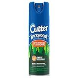 Cutter Backwoods Insect Repellent, Mosquito Repellent, 25% DEET, Sweat Resistent, 6 Ounce (Aerosol Spray)