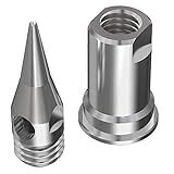 LEXIVON Genuine Butane Torch Soldering Iron Tips | 2-Piece set, Compatible with LX-770 and LX-771 Models (LX-TIP-HCST)